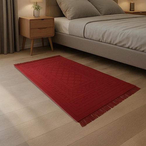 سجادة صلاه ( راحة) مع طبقة فوم ناعم 2 سم - ماروني