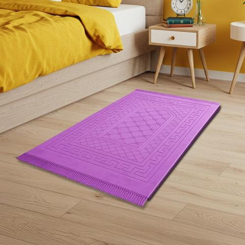 سجادة صلاه ( راحة) مع طبقة الميموري فوم 5 سم - بنفسجي