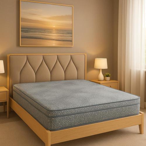 مرتبة طبية مع طبقة الميموري فوم قياس 100*200  سم
