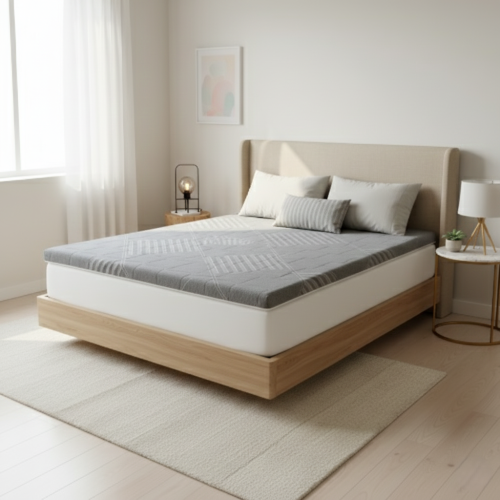 لباد  ميموري فوم كول جل 160*200 *8 سم (ماركة TEBE)