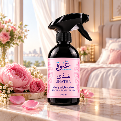 غُنوة - شَذى  SHATHA معطر مفارش وأجواء 300 مل