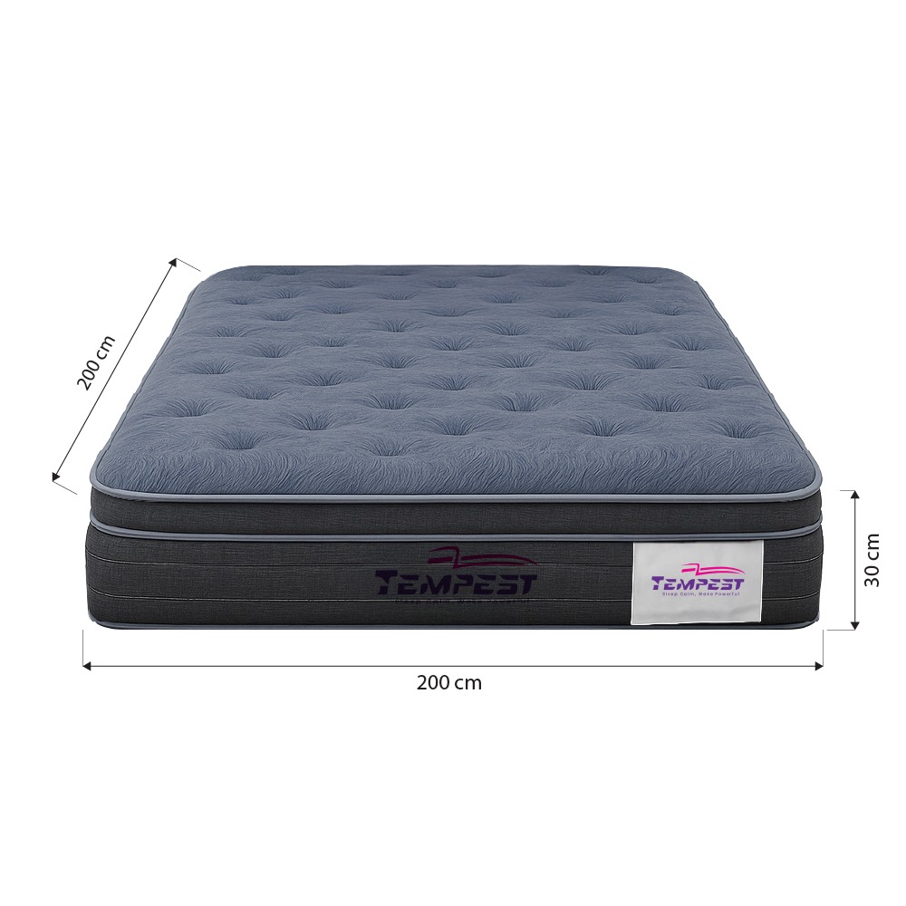 مرتبة بوكيت سبرنج متوسطة الليونة 200X200 سم