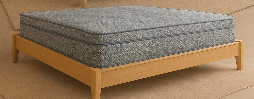 مرتبة طبية مع طبقة الميموري فوم قياس 90*200  سم