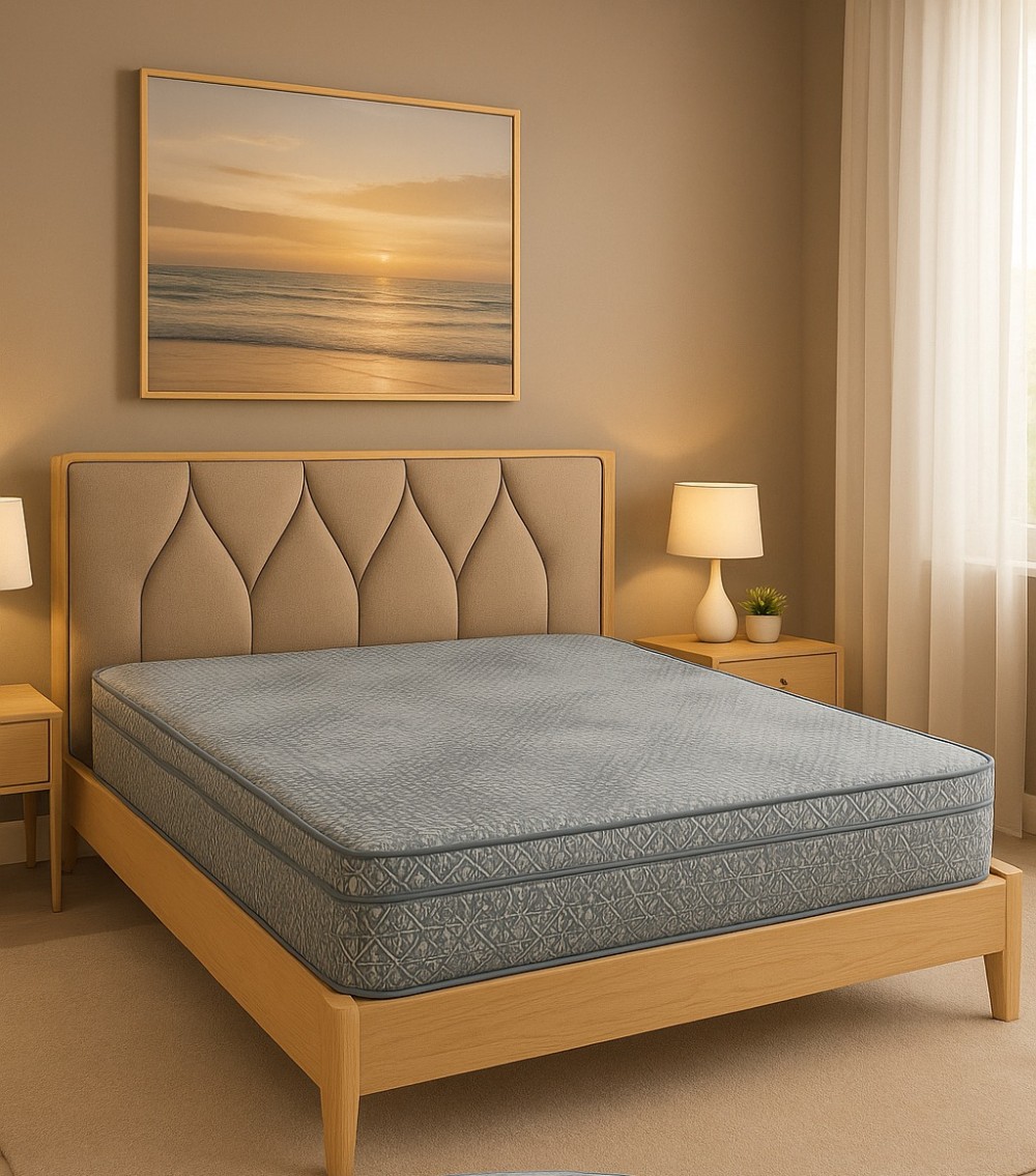 مرتبة طبية مع طبقة  الميموري فوم قياس 180*200  سم