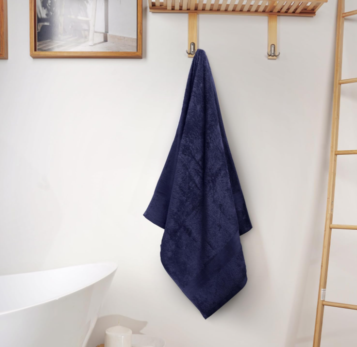 مناشف قطنية فائقة النعومة   كحلي