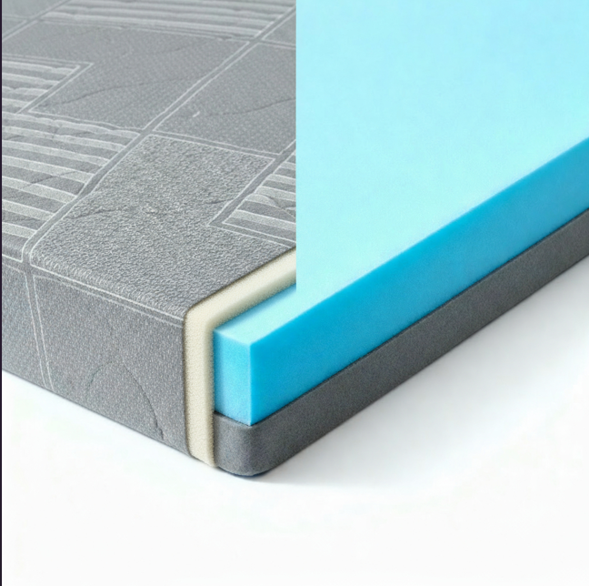 لباد  ميموري فوم كول جل 160*200 *8 سم (ماركة TEBE)