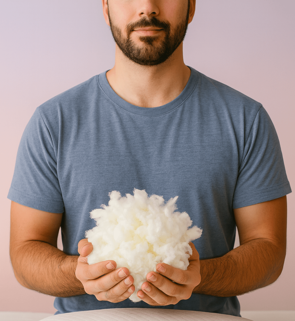 مخدة الجسم غًنوة بنظام الميموري فوم المجزأ 137*51*18 سم