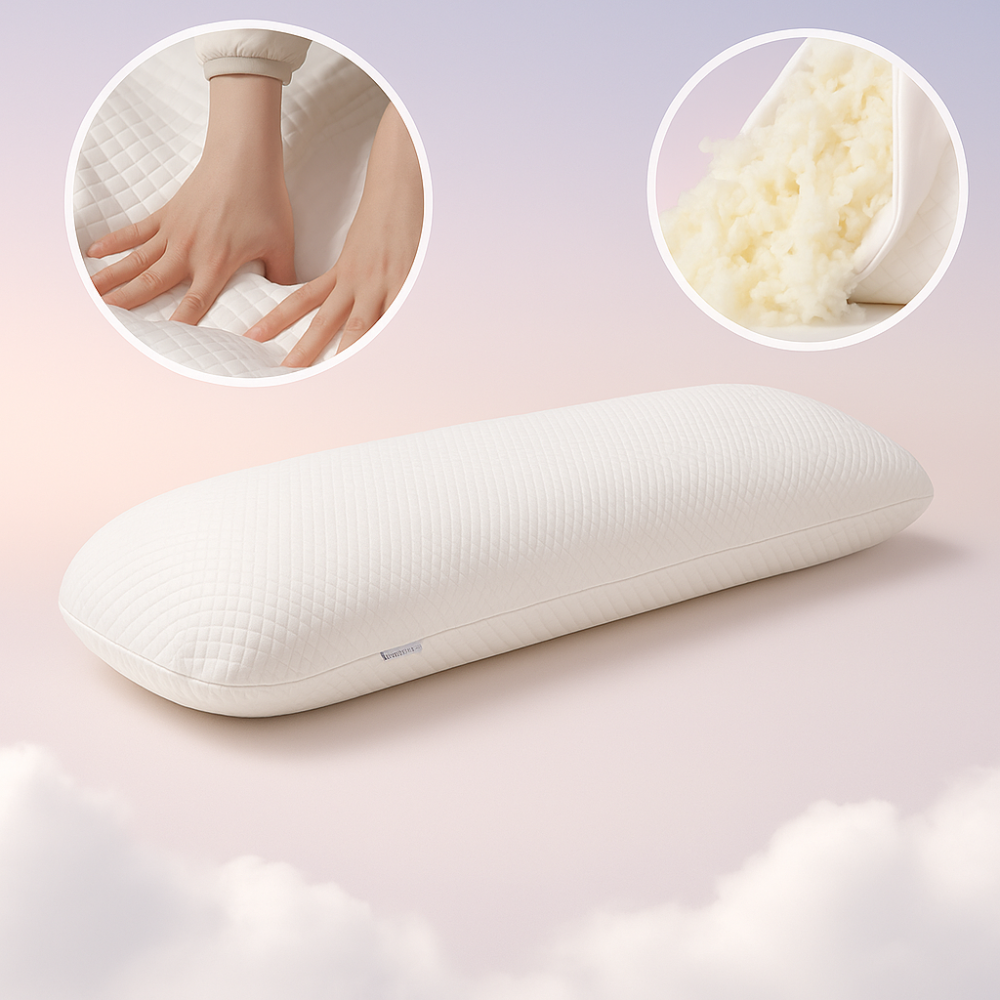 مخدة الجسم غًنوة بنظام الميموري فوم المجزأ 137*51*18 سم