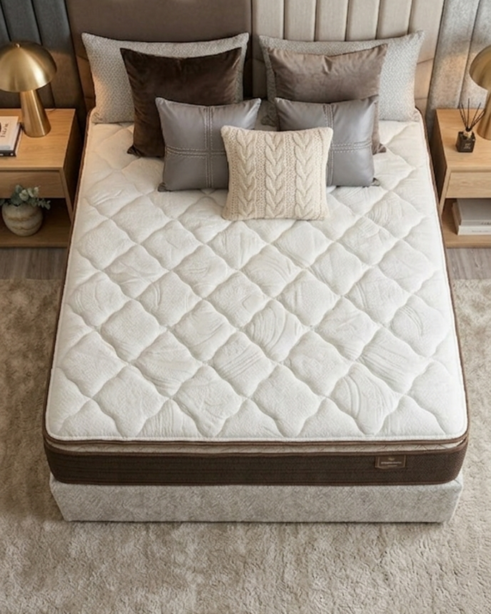 مرتبة بوكيت سبرنج بيلو توبر 180*200 ارتفاع 30سم متوسطة الليونة